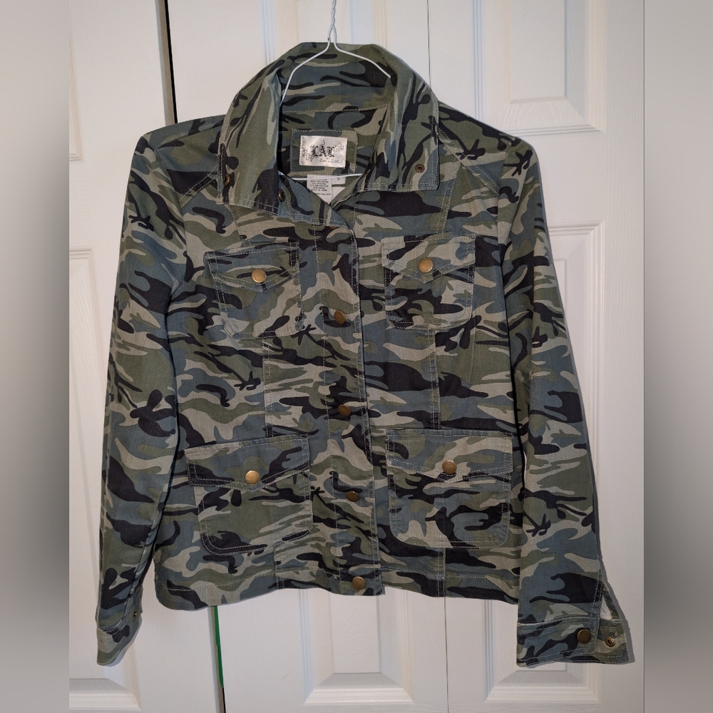 Live a Little Camouflage Jacket